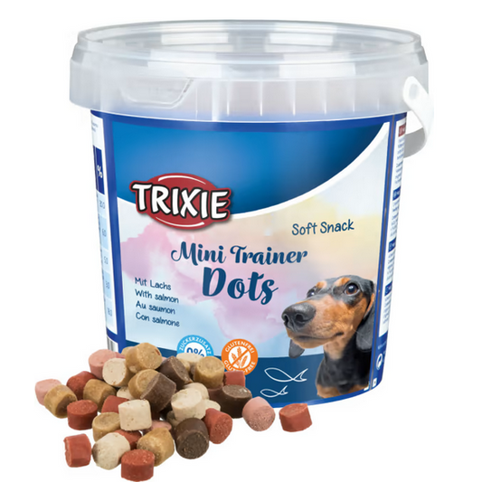 Trixie Trainer Snack Mini Dots Salmon