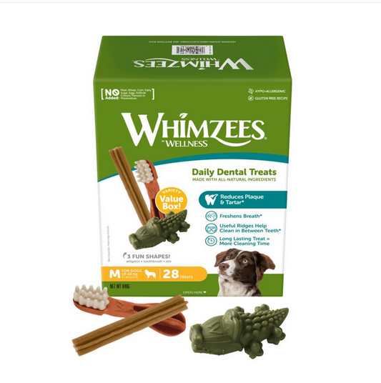 Whimzees Variety Pack medium 28 stk